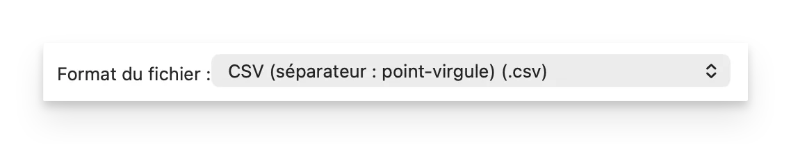 Cela sera souvent indiqué comme ci-dessous :